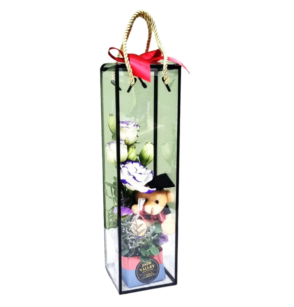 Graduation Flowers and Graduation Bear | GT261 - Jade Valley Gifts & Floral Design Centre