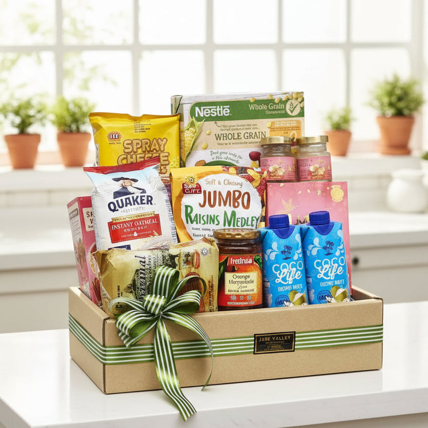 Health Foods with Flowers | HF215 - Jade Valley Gifts & Floral Design Centre