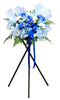 Condolence Wreath on Tripod Stand | W650 - Jade Valley Gifts & Floral Design Centre