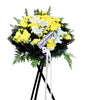 Condolence Wreath on Tripod Stand | W651 - Jade Valley Gifts & Floral Design Centre