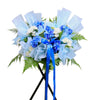 Condolence Wreath on Tripod Stand | W650 - Jade Valley Gifts & Floral Design Centre