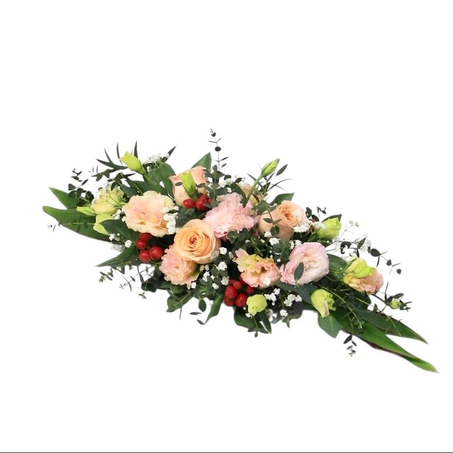 Floral Centre Piece for 2 pcs@$68| WDD79 - Jade Valley Gifts & Floral Design Centre