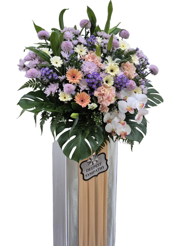 Condolence Flower Funeral Wreath | W654 - Jade Valley Gifts & Floral Design Centre
