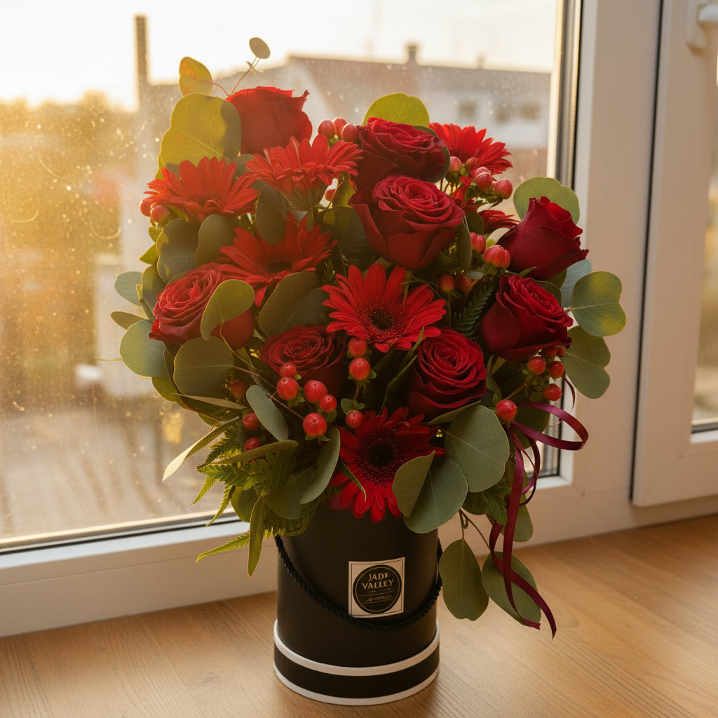 Mini Orange Roses |TB156 - Jade Valley Gifts & Floral Design Centre