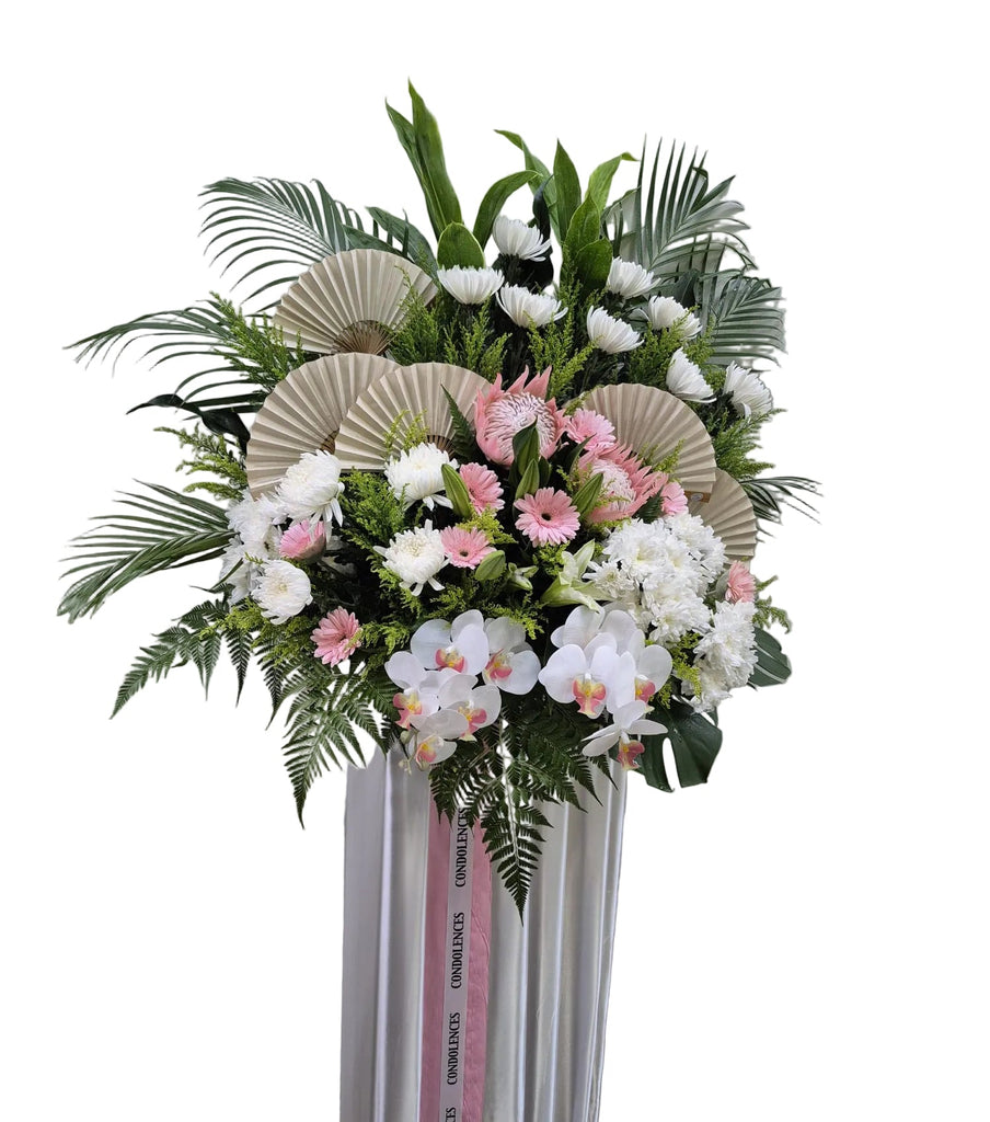 Condolence Flower Funeral Wreath | W653 - Jade Valley Gifts & Floral Design Centre