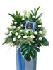 Condolence Flower Funeral Wreath | W621 - Jade Valley Gifts & Floral Design Centre