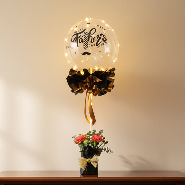 Balloon with Flowers | GT246 - Jade Valley Gifts & Floral Design Centre
