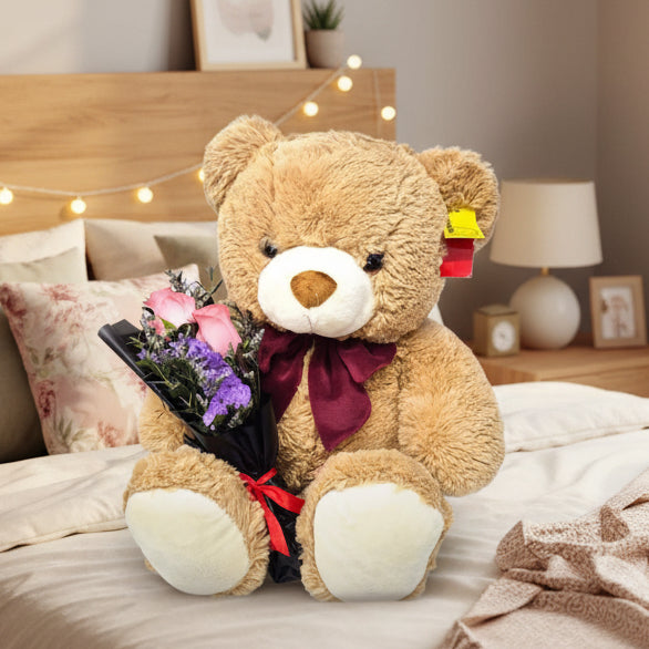 Jovin 55cm Teddy Bear | GT224 - Jade Valley Gifts & Floral Design Centre