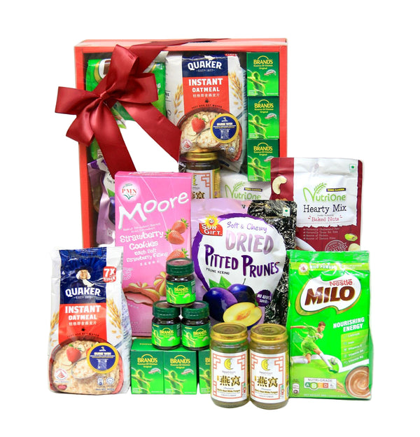 Health Foods Get Well Hamper | HF266 - Jade Valley Gifts & Floral Design Centre