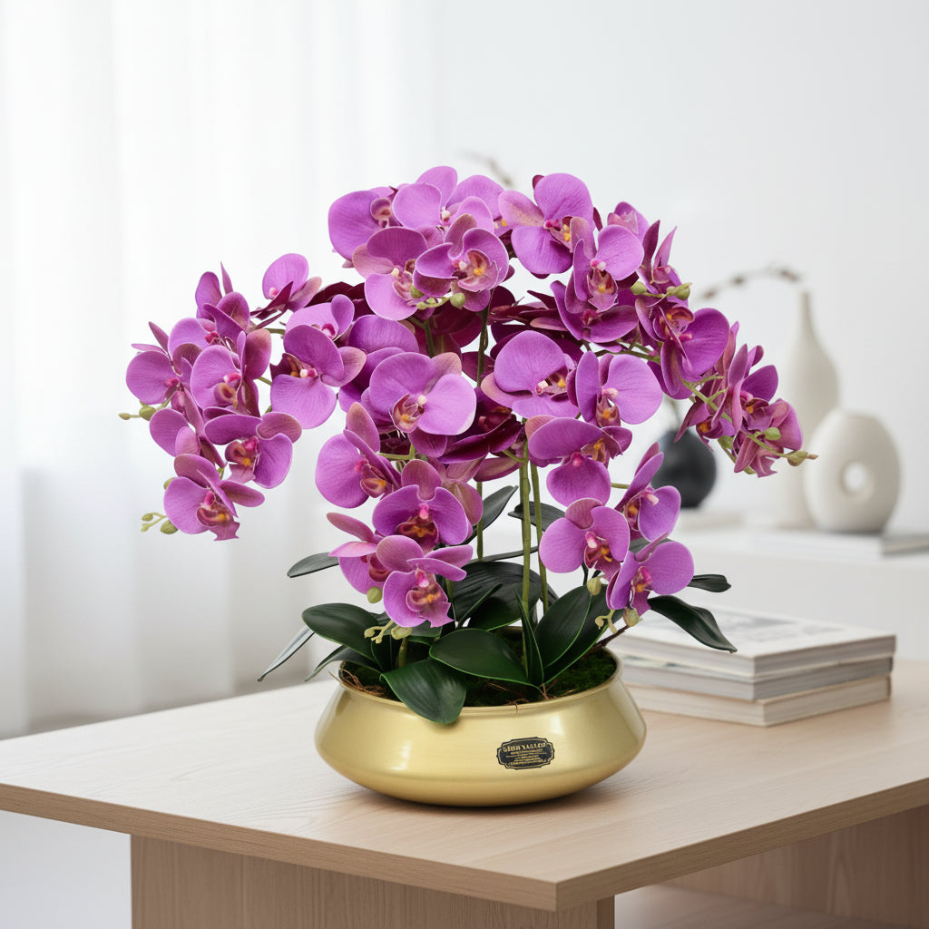 CNY Artificial Large Phalaenopsis Orchid  | CN822 - Jade Valley Gifts & Floral Design Centre