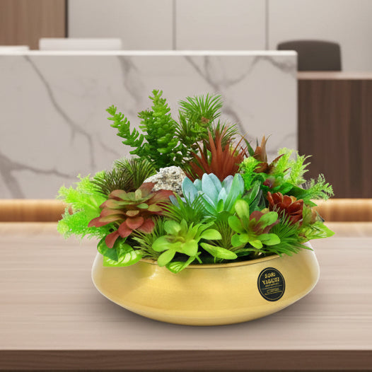 Hari Raya Artificial Succulent Plant |RF115 - Jade Valley Gifts & Floral Design Centre