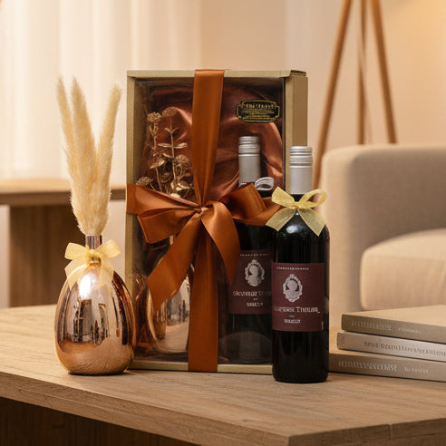 Wine & home display set | GT282 - Jade Valley Gifts & Floral Design Centre