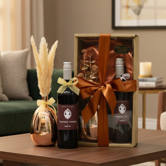 Wine & home display set | GT282 - Jade Valley Gifts & Floral Design Centre