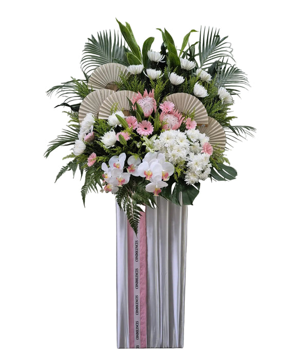 Condolence Flower Funeral Wreath | W653 - Jade Valley Gifts & Floral Design Centre