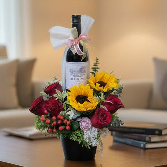 Flowers & Wine | GT232 - Jade Valley Gifts & Floral Design Centre