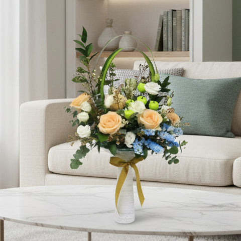 Table Arrangement| TB166 - Jade Valley Gifts & Floral Design Centre
