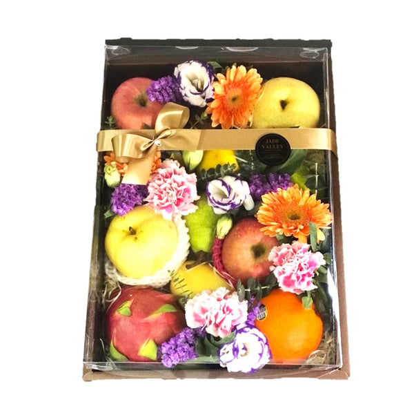 Fruits & Flowers Get Well Hamper | FF157 - Jade Valley Gifts & Floral Design Centre