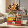 Health Foods Hamper with Bouquet|HF242 - Jade Valley Gifts & Floral Design Centre