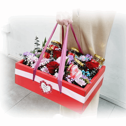 Bird's Nest with Flowers | MD95 - Jade Valley Gifts & Floral Design Centre