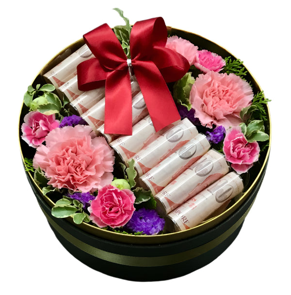 Money Box Flowers | MD120 - Jade Valley Gifts & Floral Design Centre