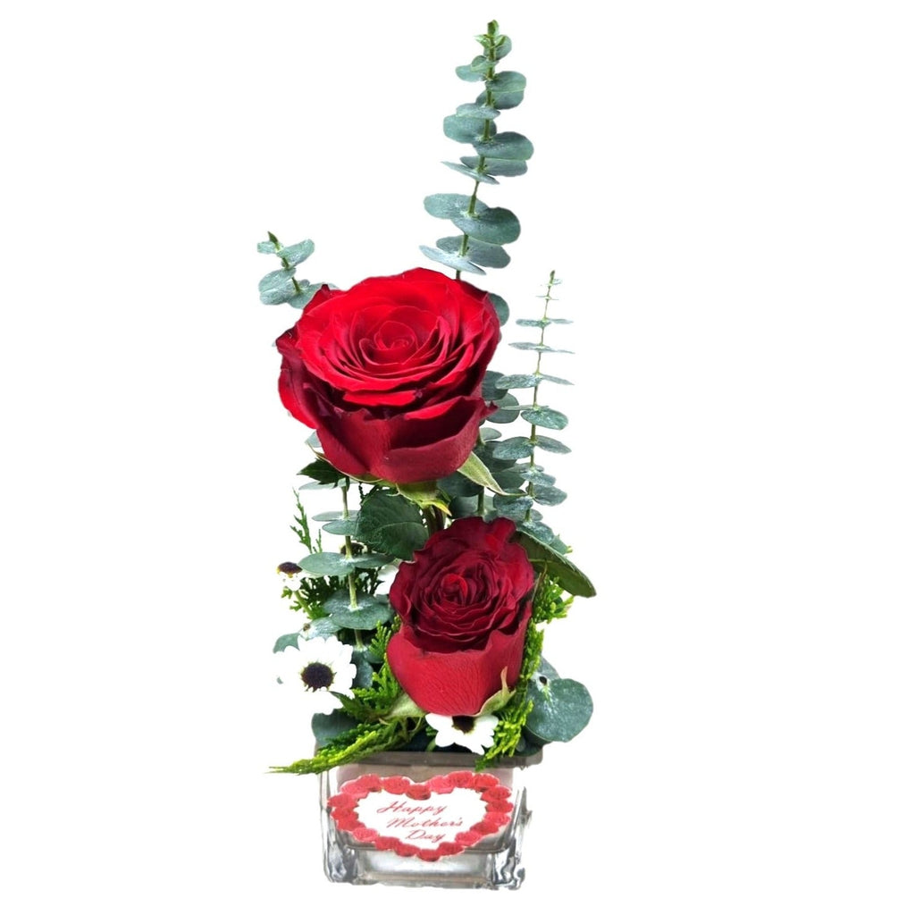 Roses with Doggy| MD116 - Jade Valley Gifts & Floral Design Centre