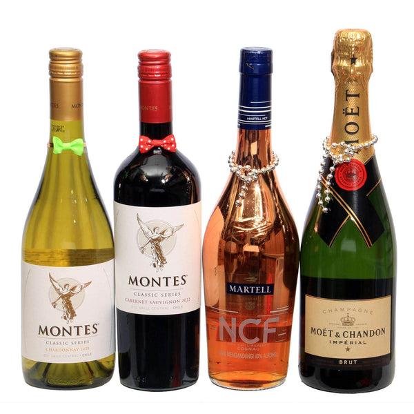 Celebrate Christmas Hamper with Premium Wines | MA225 - Jade Valley Gifts & Floral Design Centre