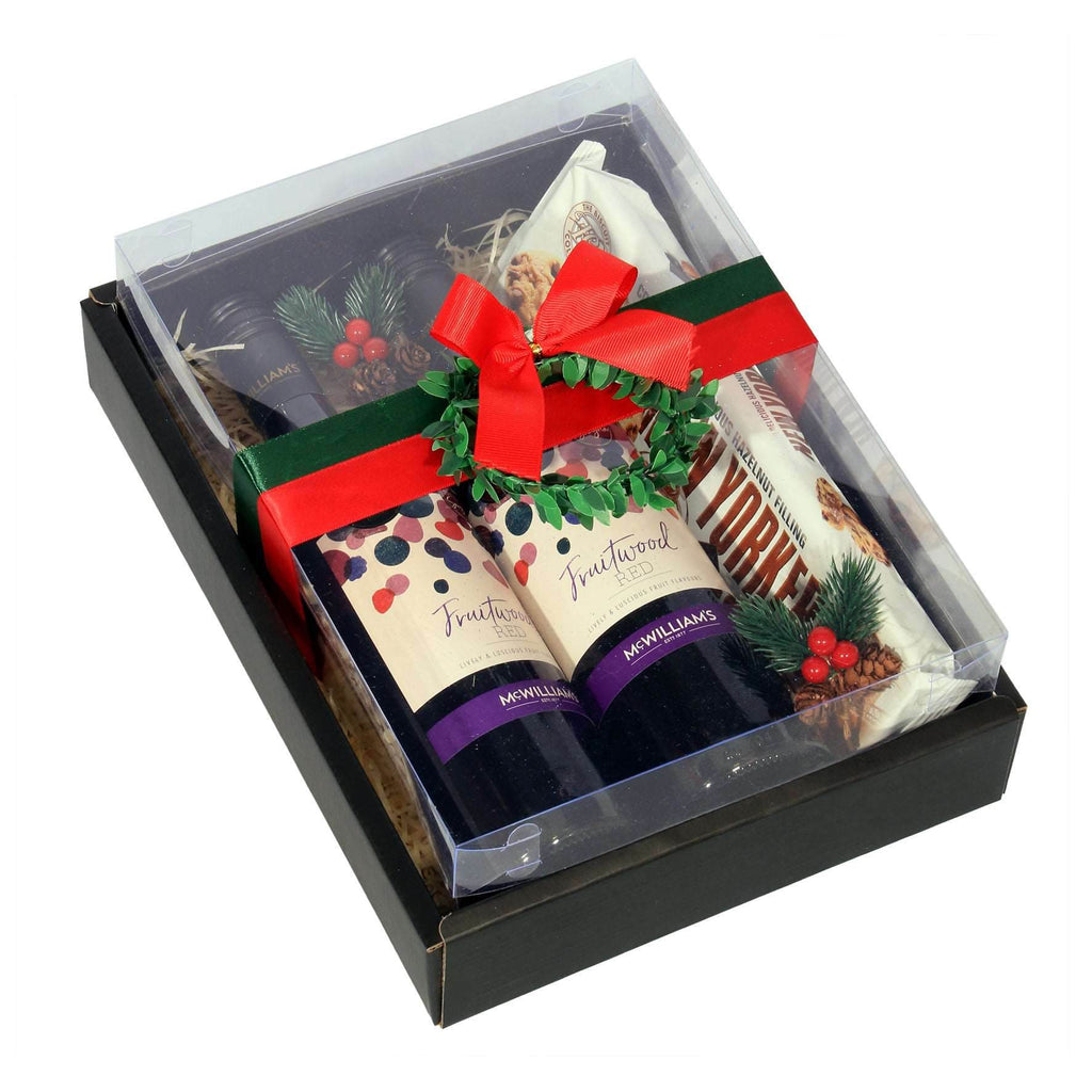 Christmas Hamper with Premium Wines | MA207 - Jade Valley Gifts & Floral Design Centre