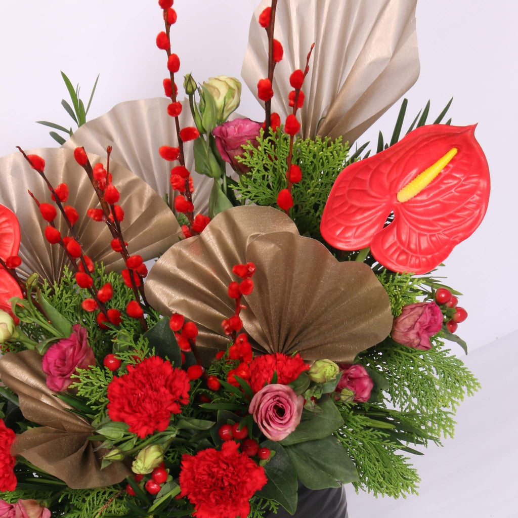 CNY Fresh-Cut Anthuriums Flowers | CN312 - Jade Valley Gifts & Floral Design Centre