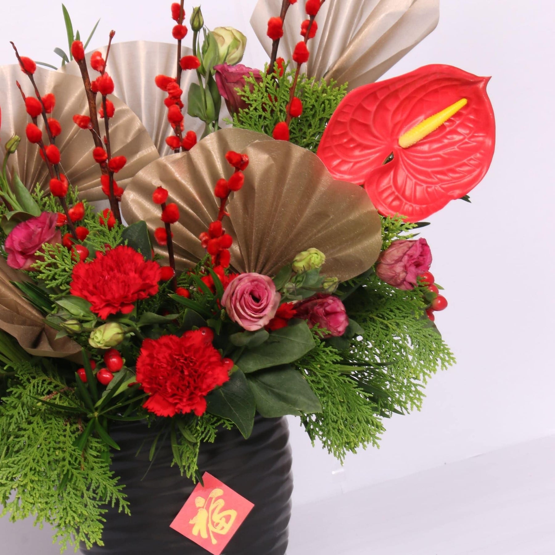 CNY Flowers Arrangements– Jade Valley Gifts & Floral Design Centre