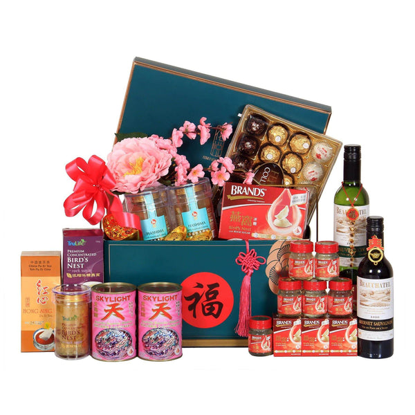 CNY Premium Gift Hamper | CB375 - Jade Valley Gifts & Floral Design Centre
