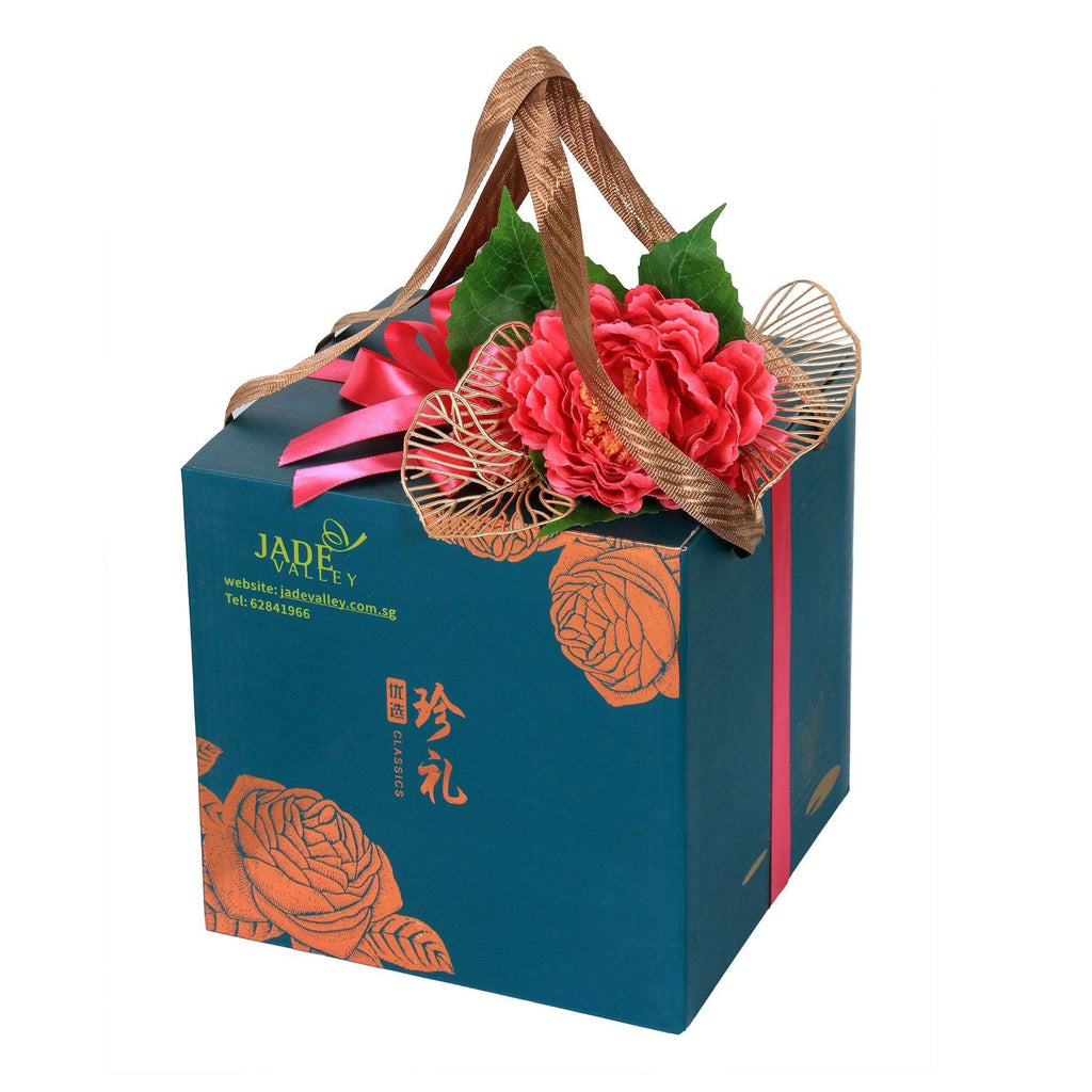 CNY Premium Hamper | Skylight & New Moon Abalone Gift | CB369 - Jade Valley Gifts & Floral Design Centre