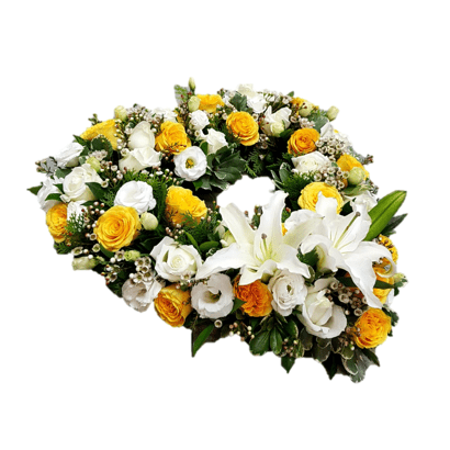 Coffin Top Roses | W504 - Jade Valley Gifts & Floral Design Centre