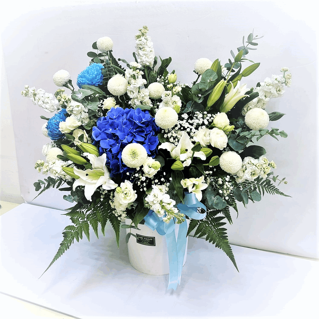 Condolence Centre Piece | W522 - Jade Valley Gifts & Floral Design Centre