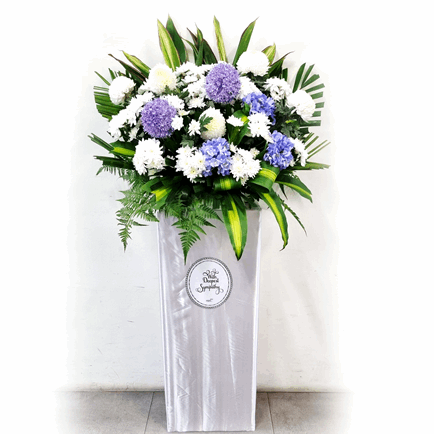 Condolence Flower Funeral Wreath | W474 - Jade Valley Gifts & Floral Design Centre
