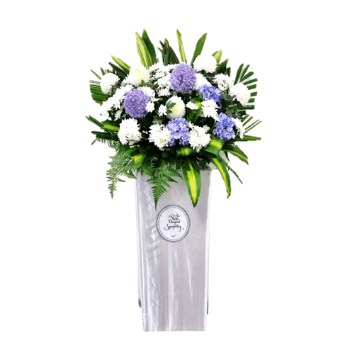 Condolence Flower Funeral Wreath | W474 - Jade Valley Gifts & Floral Design Centre