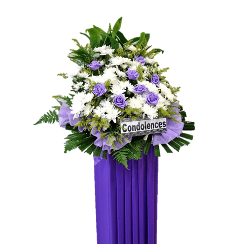 Condolence Flower Funeral Wreath | W560 - Jade Valley Gifts & Floral Design Centre