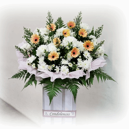 Condolence Flower Funeral Wreath | W561 - Jade Valley Gifts & Floral Design Centre