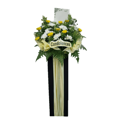 Condolence Flower Funeral Wreath | W562 - Jade Valley Gifts & Floral Design Centre
