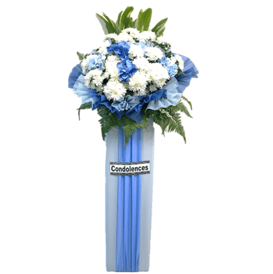 Condolence Flower Funeral Wreath | W563 - Jade Valley Gifts & Floral Design Centre