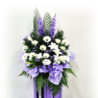 Condolence Flower Funeral Wreath | W582 - Jade Valley Gifts & Floral Design Centre