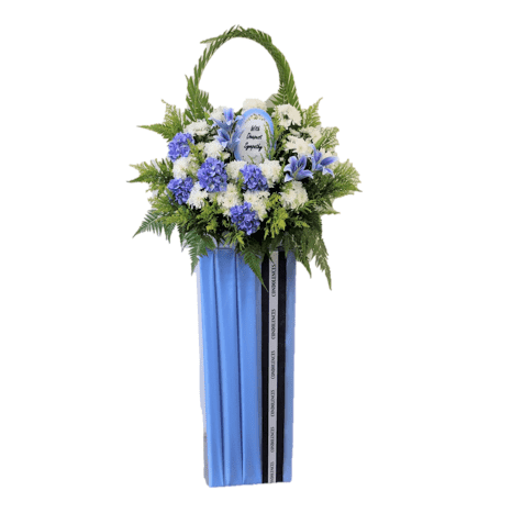 Condolence Flower Funeral Wreath | W602 - Jade Valley Gifts & Floral Design Centre
