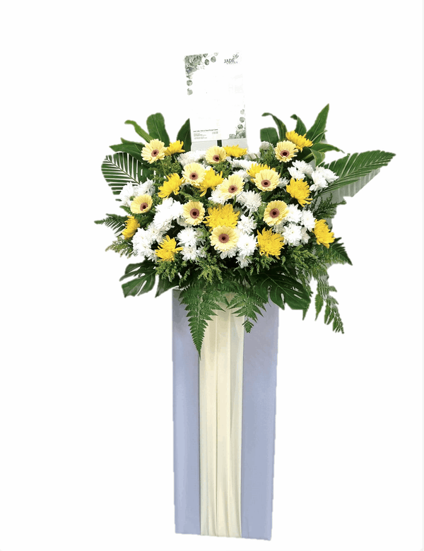 Condolence Flower Funeral Wreath | W604 - Jade Valley Gifts & Floral Design Centre