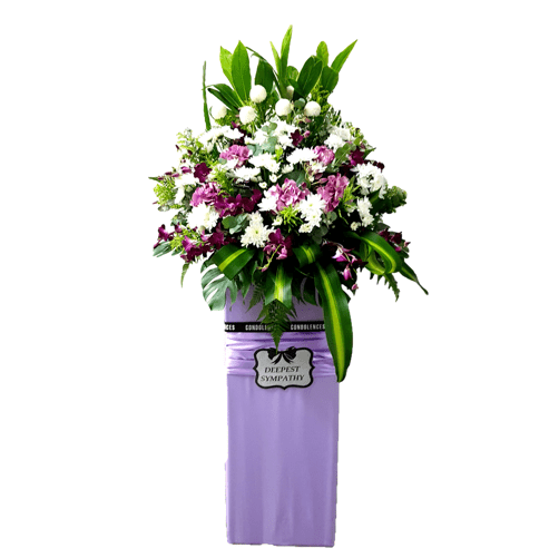 Condolence Flower Funeral Wreath | W620 - Jade Valley Gifts & Floral Design Centre
