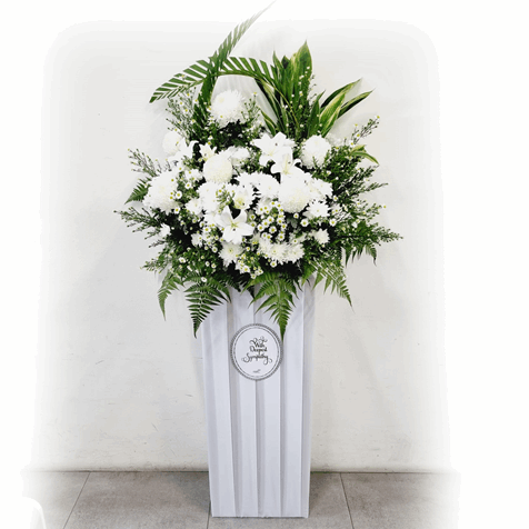 Condolence Flower Funeral Wreath | W622 - Jade Valley Gifts & Floral Design Centre