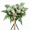 Condolence Wreath on Tripod Stand | W588 - Jade Valley Gifts & Floral Design Centre