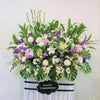 Condolence Wreath -  Premium Fresh Cut Flowers 250cm | W506 - Jade Valley Gifts & Floral Design Centre