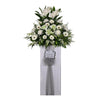 Condolence Wreath with Fresh Cut Flowers 180cm | W481 - Jade Valley Gifts & Floral Design Centre