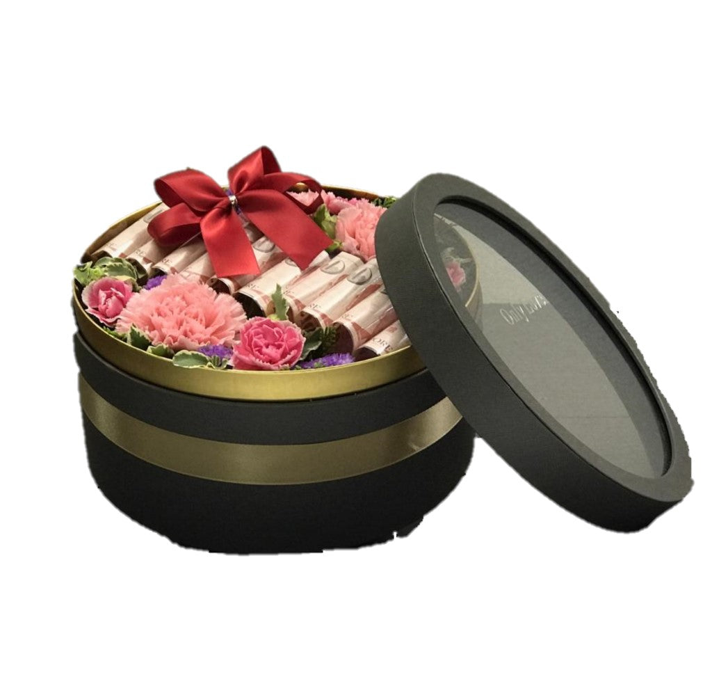 Money Box Flowers | MD120 - Jade Valley Gifts & Floral Design Centre
