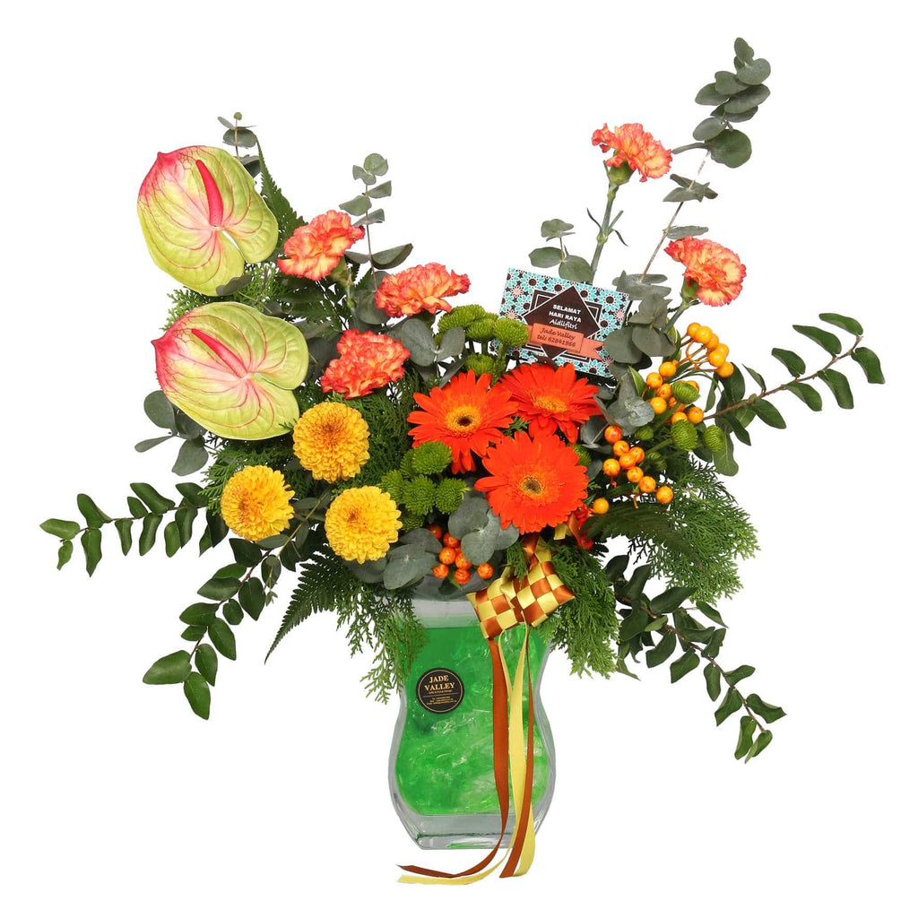 Flowers in Vase | TB149 - Jade Valley Gifts & Floral Design Centre