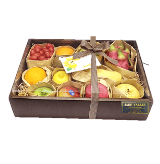 Fruits & Flowers Get Well Hamper | FF161 - Jade Valley Gifts & Floral Design Centre